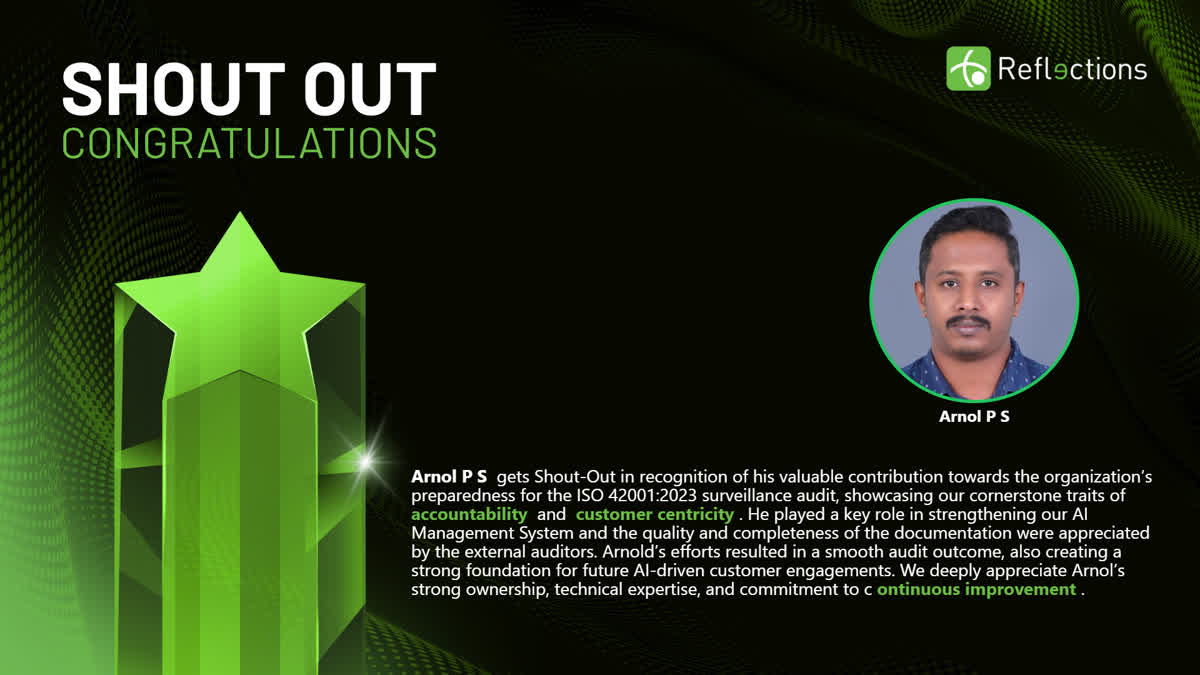 Shout-Out Award